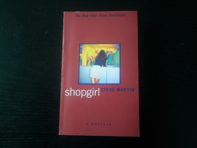 Shopgirl, by Steve Martin. His first work of fiction, this short novella looks at a young woman working in a shop who embarks on a relationship with a man nearly twice her age. I am yet to read it, but the praise I have heard about it, plus the fact it was made into a film, make me suspect it's as good as everything else I've read by Martin.